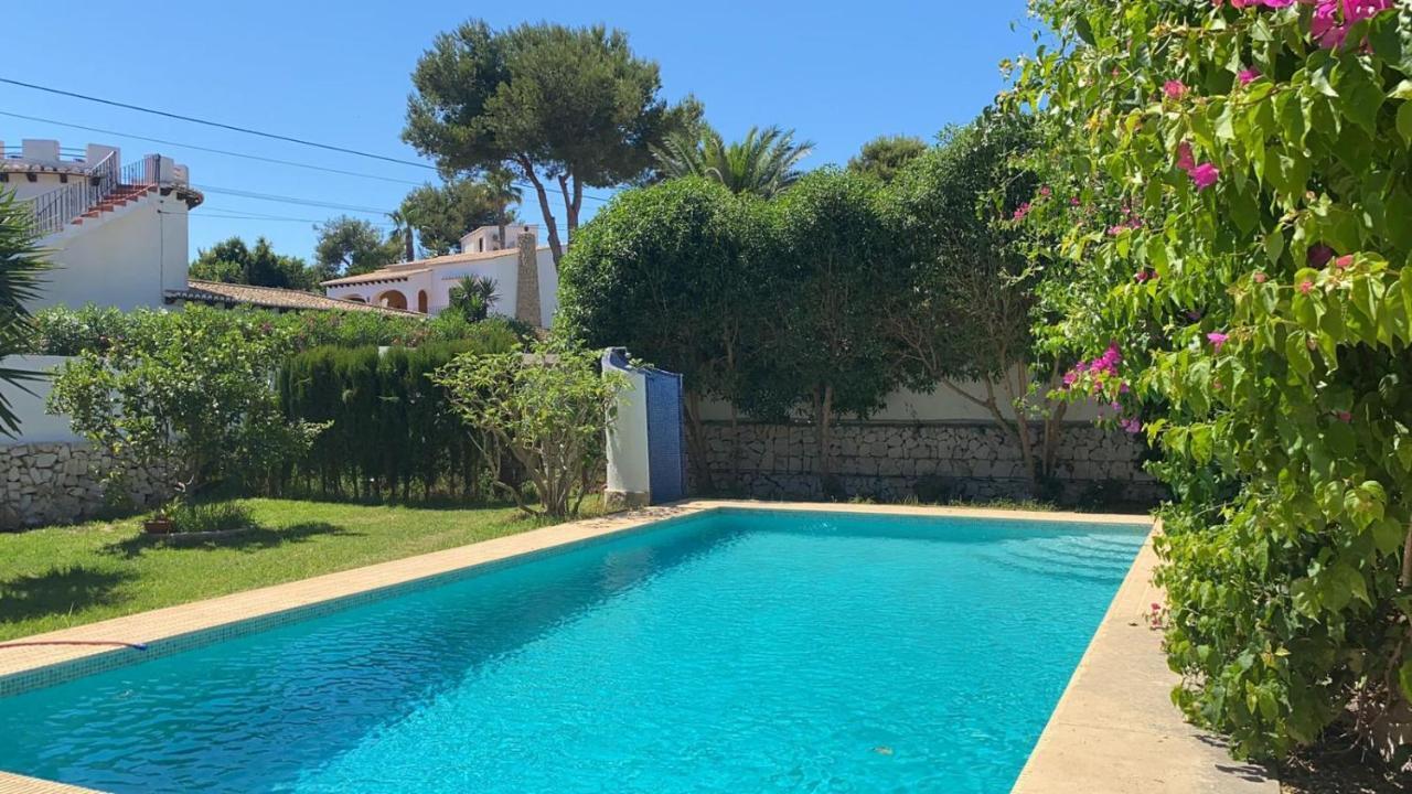 Beautiful Villa With Pool, Barbecue, And Garden Jávea Exteriör bild