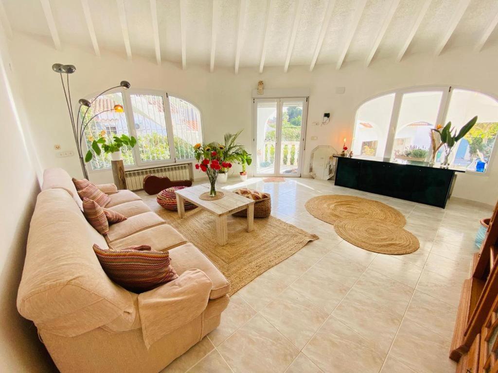 Beautiful Villa With Pool, Barbecue, And Garden Jávea Exteriör bild