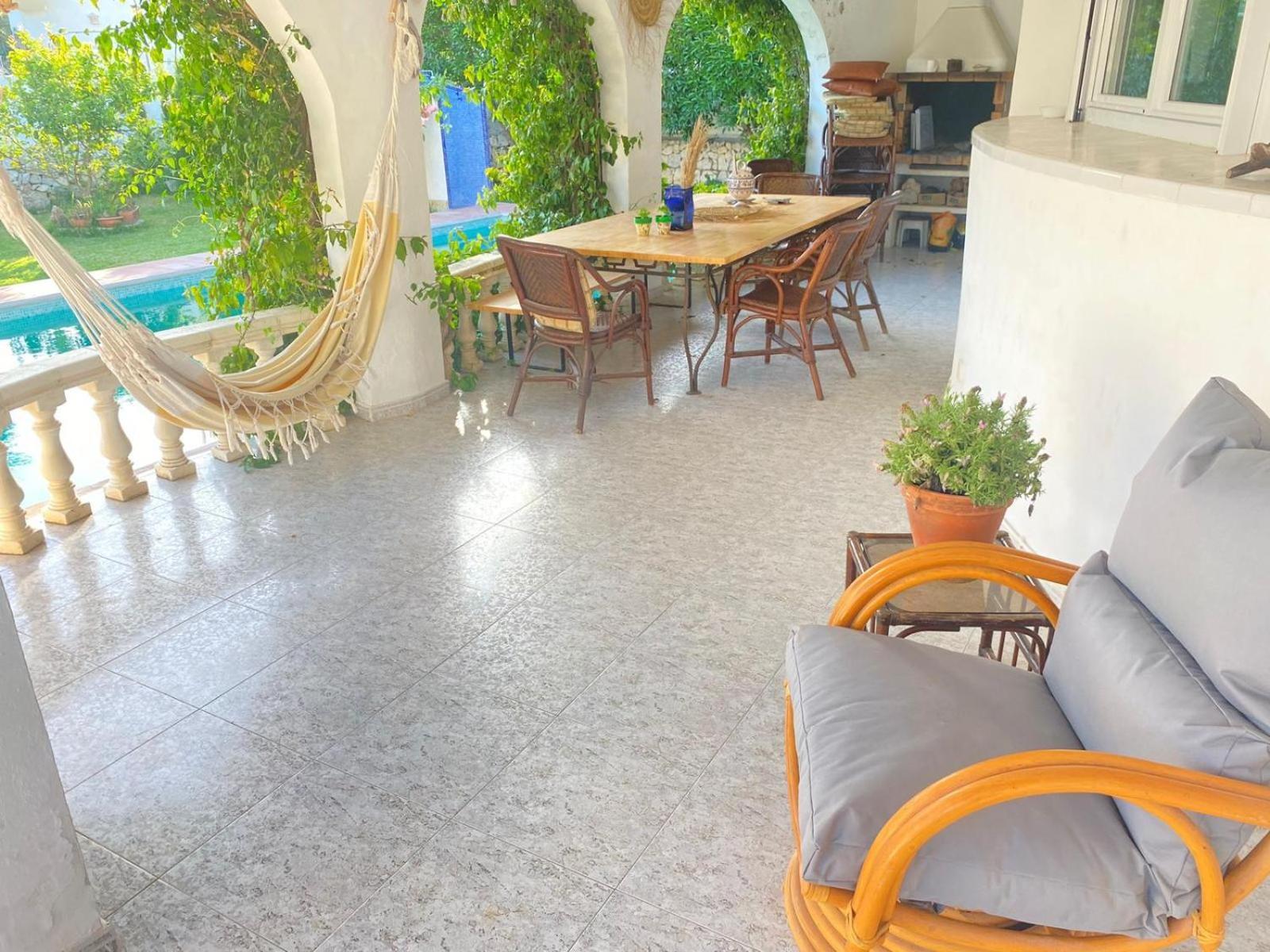 Beautiful Villa With Pool, Barbecue, And Garden Jávea Exteriör bild